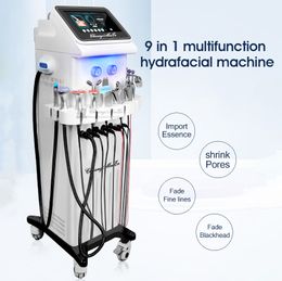 CE Approved Hydro Dermabrasion Bio Microcurrent Skin Hydrating Deep Cleaning RF Smoothing Face Lifting Exfoliating Blue Light Sterilization Machine