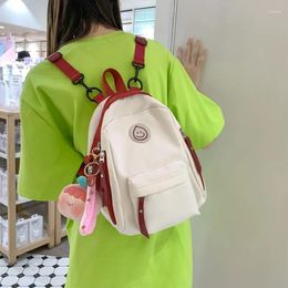 School Bags Women Backpack Harajuku Laptop Canvas For Teenage Girls Kawaii College Student Kids Book Bag