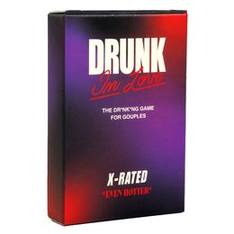 High Quality Cheap Wholesale Board Games Drunk in Love Even Hotter Version Adult Drinking Card Game for Couples Lovers Date Night Board Game Best Gift for Boyfriends
