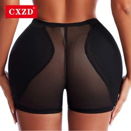 Waist Tummy Shaper CXZD Women Butt Lifter Hip Enhancer Panties Body Shapers Pad Sexy Underwear Boyshorts Shapewear Push Up 231024