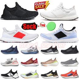 Adidas Ultraboost 19 Ultra Boost 2.0 Scarpe da tennis all'aperto Panda Triple Bianco Nero Scarpe da ginnastica sportive da uomo con piattaforma da donna Sneakers