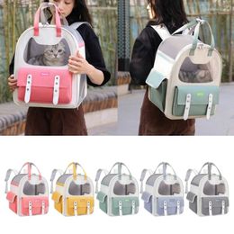 Cat Carriers Bag For Small Pet Dog Backpack Portable Cats Sling Shoulder Breathable Carry Kitten