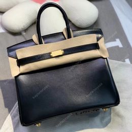 10A totes designer handbag women high quality luxury bag box leather Handmade high-grade wax line fashion large capacity Black 1:1 copy Casual Tote with box lady bag