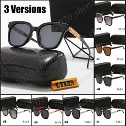 Unisex Designer Sunglasses for Summer - Uv Protection Eyewear with Durable Frame Gift Box