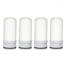 Kitchen Faucets 4 PCS Tap Faucet Shower Filter Cartridge Percolator Cleaning Method Durable Water Purifier Easy To Install And Clean