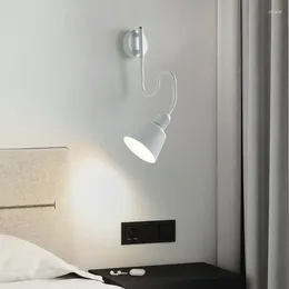 Wall Lamps Modern Crystal Antler Sconce Bed Head Lamp Deco Led Mount Light Waterproof Lighting For Bathroom