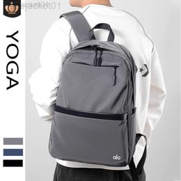 Designer Al Yoga Sports Backpack Men's Large Capacity Outdoor Travel Backpack Korean Leisure Multifunctional Computer Bag