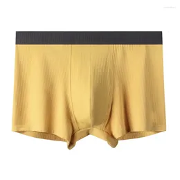 Underpants 16PCS Male Large Size Antibacterial Graphene High Elastic Soft Thread 50S Cotton Underwear Comfortable Convex Panties