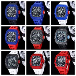 Luxury watch for Watchs Mens Watches automatic Mechanical movement NTPT Carbon Fibre watchs Wristwatches montre de luxe 35-03