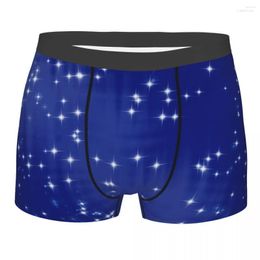 Underpants Boxer Men Sparkle Stars Background Men's Panties Shorts Breathable Mens Underwear Briefs Sexy Boxers