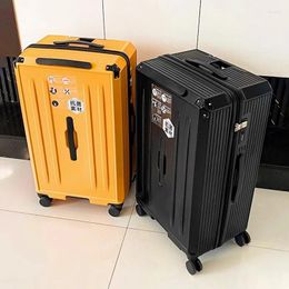 Suitcases Travel Suitcase Large Size Luggage 28 Inch PC Men And Women Boarding Carry On Rolling Trolley With Wheels Bag