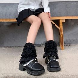 Women Socks Women's Harajuku Japanese Lolitas Boot Summer Thin Ankle Heaps Baggy Loose Cover Middle Tube