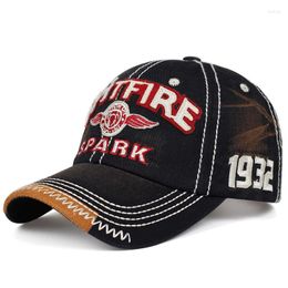 Ball Caps 2023 SPITFIRE Letter Embroidery Baseball Cap Outdoor Sports Racing Trucker Hat Unisex Fashion Peaked Hats