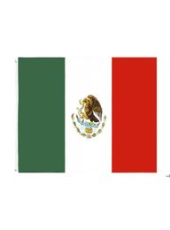 NEWMX MEX Mexicanos Mexican Flag of Mexico Whole Direct Factory Ready to ship 3x5 Fts 90x150cm LLE83142130715