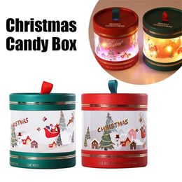 Gift Wrap 5PC Merry Christmas Candy Boxes Gift Apples Mousse Cake Hug Bucket Dessert Plastic Transparent Packing Box Party Xmas Decoration 231023