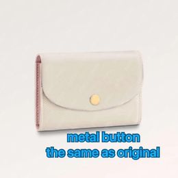 7A Women wallet designer card holder coin purse women portefeuille mini wallet pouch plaid short wallets Organizer Pocket clutch handbags 41938 dicky0750 dick