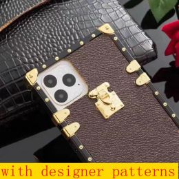 designer phone case for iphone 15 14 pro max 13 12 11 XR XS Max 7/8 plus leather Phone cover samsung S22 s23 ultra NOTE 8 9 10 G23102412PE-3
