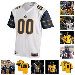 California Golden Bears Football Jersey 71 Sioape Vatikani 21 Collin Gamble 85 Marquis Montgomery 84 Jaiven Plummer 76 Bastian Swinney 55 Muelu Iosefa