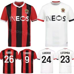 Club Team Soccer OGC Nice Jerseys 23-24 FC 9 MOFFI 24 LABORDE 29 GUESSAND 28 BOUDAOUI 20 ATAL 55 NDAYISHIMIYE 4 DANTE 26 BARD 11 SANSON TODIBO LOTOMBA Football Shirt Kits