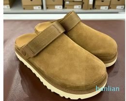 Designer Clog Slippers Boston Golden star Beach Sandal Women Men Tasman Fall Mustard Seed Chestnut Winter Summer Scuffs