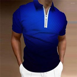 Men's Polos 2023 3D Print Polo Shirts Shorts Sets Casual Fashion Floral Oversized Short Sleeve Shirt Pants Set Suits Clothing