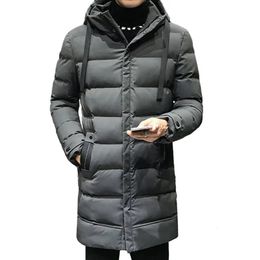 Men's Down Parkas Winter Men Warm Thick Windproof Jacket Quality Hooded Coat Fashion Waterproof Outwear 231023