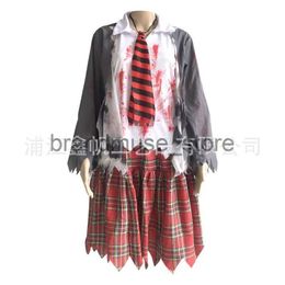 Theme Costume Halloween Campus Costume Female Zombie Ghost Festival Cosplay Costume Party Costume Makeup Ball Performance Costume J231024