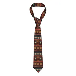 Bow Ties Casual Arrowhead Skinny Ethnic Folk Ornamental Necktie Slim Tie For Men Man Accessories Simplicity Party Formal