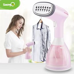 Other Electronics saengQ Handheld Garment Steamer 1500W Electric Household Fabric Steam Iron 280ml Portable Vertical Fast-Heat For Clothes Ironing 231023
