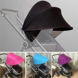 Stroller Parts Weatherproof Car Seat Canopy Cover Carriage Sun Shade Pushchair Cap Hood Baby Visor