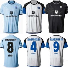 23/24 Club Team Soccer Hamburger SV Jerseys FC 8 BENES 9 GLATZEL 18 JATTA 27 DOMPE 28 MUHEIM 14 REIS 3 HEYER 22 VAN DER BREMPT 23 MEFFERT 5 HADZIKADUNIC Football Shirt Kits