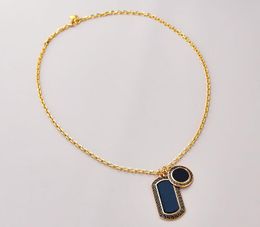 Realfine888 VS Meidussa-Anhänger-Halskette in Gold, ikonischer Schmuck, Luxus-Designer für Damen, mit Box