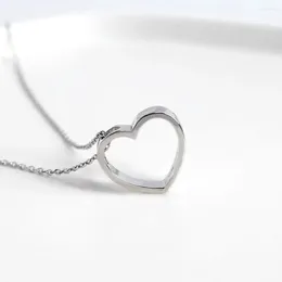 Pendant Necklaces Heart Necklace Clavicle Chains Plated Neck Decor Ornaments Jewellery For Dating Party Jewelries