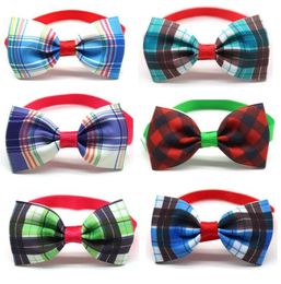 Dog Apparel Whole 100pcs Pet Cat Bowties Collar Bows Puppy Ties Bow Tie Neckties Samll dog Grooming Supplies7195774