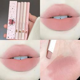 Lipstick 3D Lips Velvet Matte Lip Liner Pencil Waterproof Lasting Plump Lipstick Natural Outline Lips Contour Line Makeup Lipliner Pen 231024