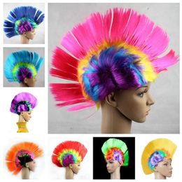 Party Hats Halloween Costume Wigs Bar KTV Products Acting Funny Wig Color Comb Hair Cock Exaggerated Hat