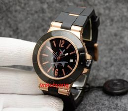 Relógio masculino designer relógio de movimento mecânico automático relógio de safira espelho pulseira de borracha 44mm tamanho relógio atlético