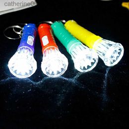 Other Toys 10 Pieces Mini Led Flashlight Keychain Portable LED Flashlight for Camping Party Favor for Kids Adults Pocket Light ToyL231024