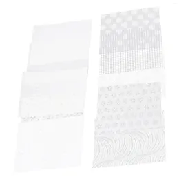 Storage Bottles 1 Bag Of Textured Handmade Paper Sheets Decorative Scrapbook