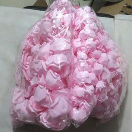 Decorative Flowers 100/500/600pcs Of 7cm 3.5cm PE Foam Rose Head Artificial Flower Large Pink DIY Bridal Bouquet Wedding Decor