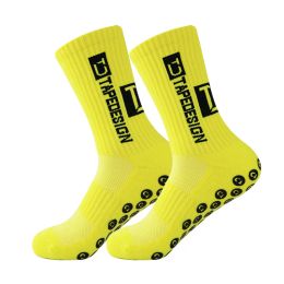 Anti-slip Football Socks Men Women Non-slip Soccer Basketball Tennis Sport Socks Grip Cycling Riding Socks