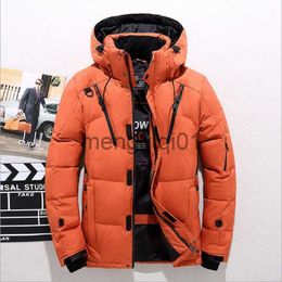 Men's Down Parkas High quality men's winter jacket thick snow parka overcoat white duck down jacket men wind breaker brand Tace Shark down coat J231024