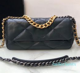 Top tier mirror quality flap bags small real leather quilted flap black purse luxury designer womens crossbody shoulder gold strap box chian bag handbags