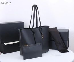 45cm Tote Large Designer Bag Shiny Real Leather bucket bag Shoulder Bags Women bags High Quality NEW Luxurys handbags For Girls backpacks