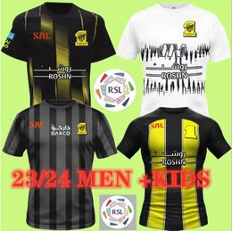 BENZEMA Al Ittihad soccer jerseys 2023 2024 Maillot de KANTE Al-Ittihad FABINHO S.ALAMRI HAMDALLAH football shirts HEGAZI COSTA jersey 23/24 S-XXL