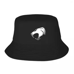 Berets Thundercats Logo Cartoon Bucket Hats For Woman Beach Sun Street Lightweight Vacation Fisherman Hat Boonie