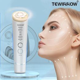 Face Care Devices TEWIRROW Skin Lifting Firming Machine Radio Frequency Skincare Tools Wrinkle and Acne Removal EMS Anti Aging Beauty Instrument 231024