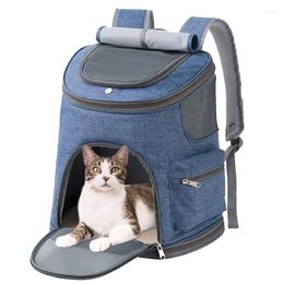 Cat Carriers Backpack Pet Carrier Bag Large Space Outgoing Travel Shoulder For Cats Small Dogs Pets Supplies