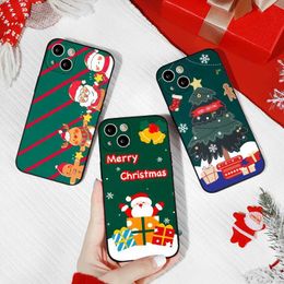 Cell Phone Cases Christmas Case For Xiaomi Poco X5 X4 X3 Mi 12T 11T 10T Redmi A1 12C 10C 9C NFC 9T Note 12 11 Lite 10 9 S 8T 8 7 Pro Max TPU CapaL231024