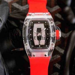 Watches Rm07-02 Milles Wristwatch Wristwatch Fully Rm007 Barrel Mechanical Richa Aaaa Crystal Watch Watches Mechanics Designer Case281